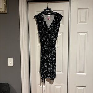 Black Polka Dot Sleeveless